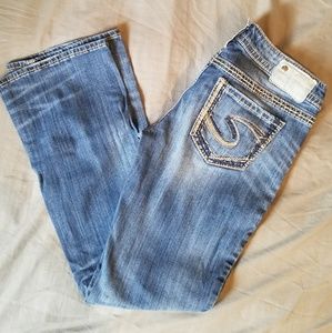 Silver jeans